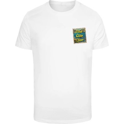 Mister Tee Тениска La Vita E Breve Tee white XXLUB-MT3298PC-00220 - Тъмносив, размер XL