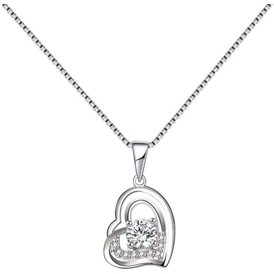 Silenti Jewelry Сребърно колие "Вечна Любов