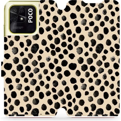 Mobiwear - Xiaomi POCO C40 - VA50S Černé puntíky