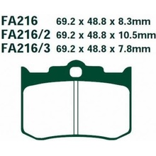 Brzdové destičky EBC FA216