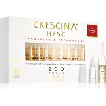 Crescina Transdermic 200 Re-Growth грижа за растеж на косата за жени 20x3, 5ml