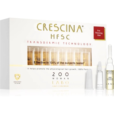 Crescina Transdermic 200 Re-Growth грижа за растеж на косата за жени 20x3, 5ml
