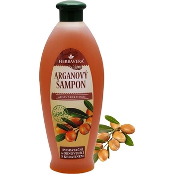 Herbavera šampon Argan s keratinem 550 ml