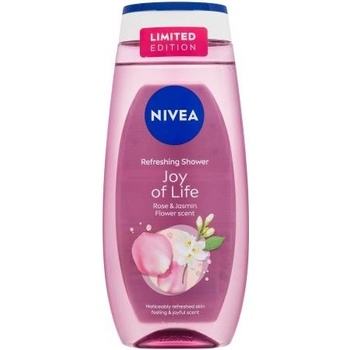 Nivea sprchový gél Joy of Life Rose & Jasmin 250 ml