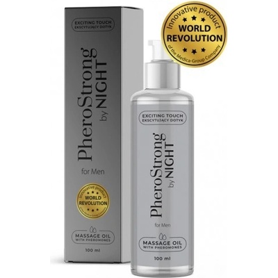 PheroStrong by Night for Men Masážní olej 100 ml