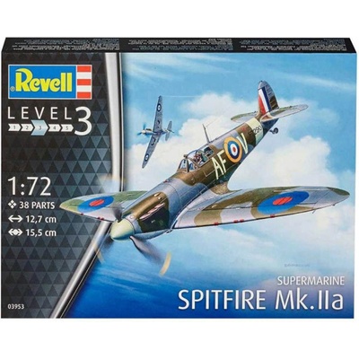 Revell Spitfire Mk.IIa Model Set letadlo 38 dílů 1:72