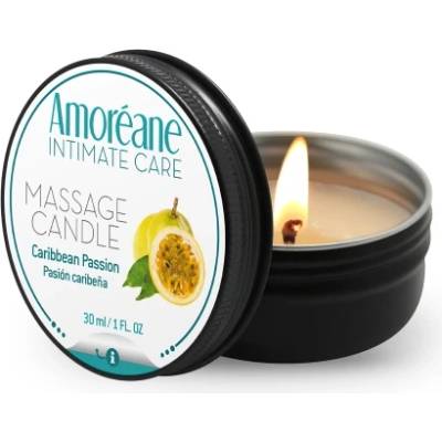 Amoreane Масажна свещ с аромат на маракуя Amoreane