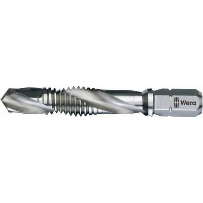 Wera 104644 Bit 1/4" s kombinovaným HSS závitořezným vrtákem 6,8 mm (M8), Typ 847