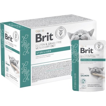 Brit Grain Free Veterinary Diet Sterilised 12x85 g