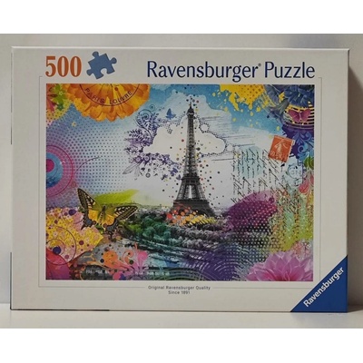 Ravensburger Pohlednice z Paříže 500 dílků