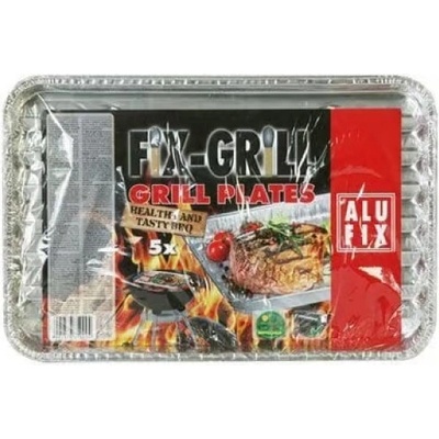 ALUFIX Тава за грил alufix правоъгълна 3 бр grill3uni (grill3uni)