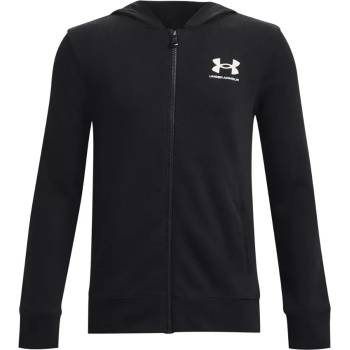 Under Armour Суитшърт с качулка Under Armour UA Rival Terry FZ Hoodie-BLK 1377250-001 Размер YMD