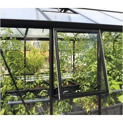 Vitavia okno Zeus Comfort 70,8 x 86,2 cm bez skla černé