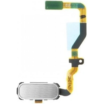 Samsung Galaxy S7 G930F - Tlačítko Domů + Flex Cable (White) - GH96-09789D Genuine Service Pack, White