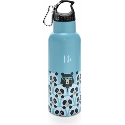 Iris Barcelona Detská nerezová termofľaša Friends 500 ml modrá
