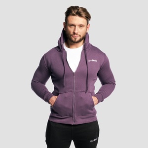 GymBeam Мъжки суичър Zipper Hoodie Obsidian M