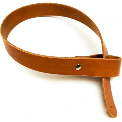 MMboutique Kožené ucho 80 cm široké koňak
