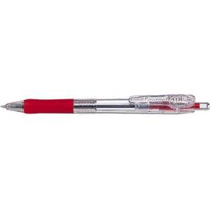 Zebra Химикалка ZEBRA Tapli Clip 0, 5 мм червена 38333-10 (38333)