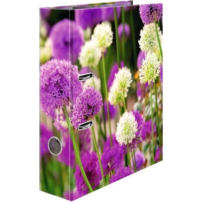 Herma Класьор Flowers, 7 cm, на лилави цветя (1070100031)