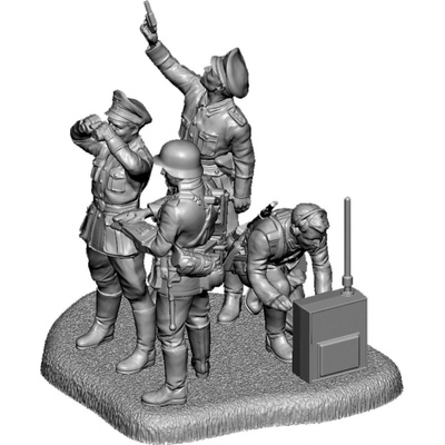 Wargames WWII figúrky 6133 German HQ 1:72