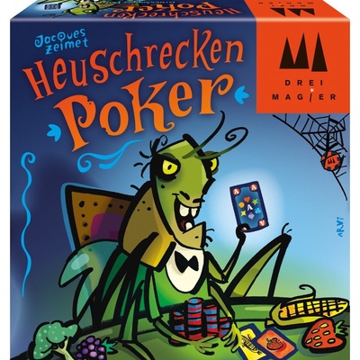 Drei Magier Spiele Heuschrecken Poker (Cvrččí poker)