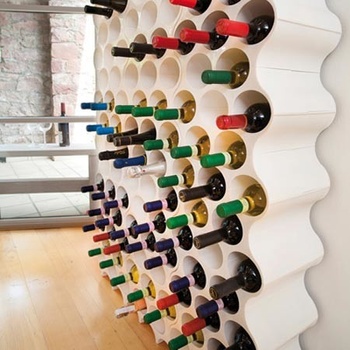 Koziol Stojan na fľaše SET-UP biela,