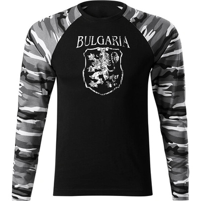 DRAGOWA FIT-T Тениска с дълъг ръкав Герб, metro (37431)