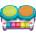 Playgro Музикална играчка 2 в 1 Playgro + Learn - Пиано и барабани (PG.0709)