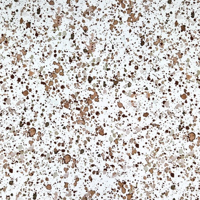 DITA vdi Úplet - šíře 140-150 cm - béžová, hnědé vodní kapky
