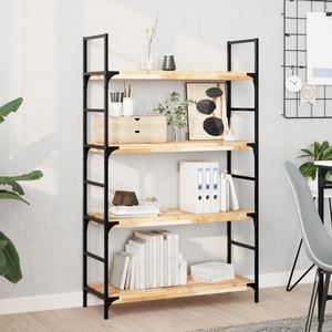 vidaXL Плаващи рафтове, 2 бр. , 80x30x4 см, необработена масивна дървесина, акация (3279452)