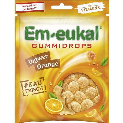 Em-eukal gumené žele cukríky pomaranč - zázvor 90 g