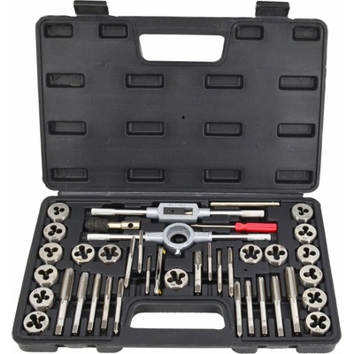Awtools sada závitníkov a závitníkových očiek M3-M12 40 ks