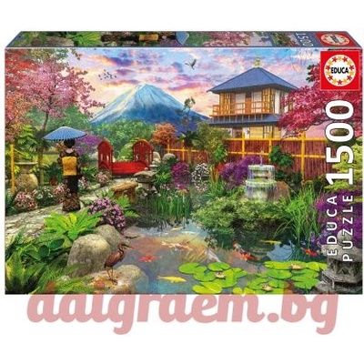 Educa Пъзел educa 19937 - 1500 части - Японска градина (edu19937)