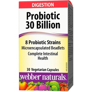Webber Naturals Probiotic 30 Billion Active Probiotics [30 капсули]