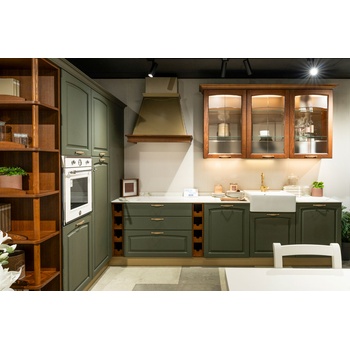 Creo Модулна ъглова кухня GRACE, 245/300 cm с аксесоари (HF-CREO-GRACE-SET)