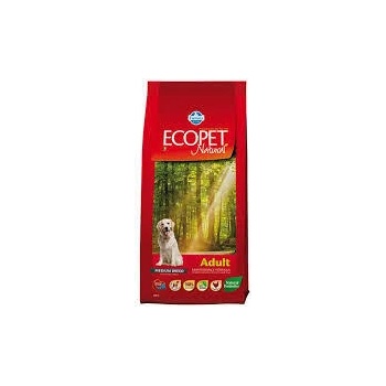 Ecopet Natural Пълноценна храна за кучета в зряла възраст ecopet natural adult 12 kg (pep120001s)