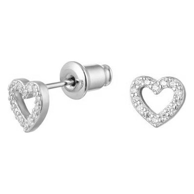 ORNAMENTI Náušnice Zirconia dots silver SA800013