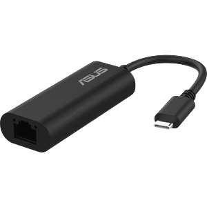 ASUS Мрежов адаптер asus usb-c2500 v2 / 2.5gbase-t (4711636101585 / 90ig0a60-mw0l0v)