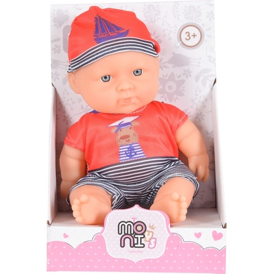 Moni Кукла Moni Toys - С червени дрешки, 20 cm (111928)
