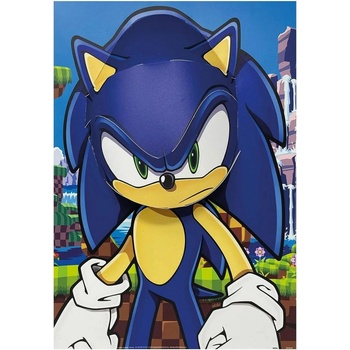 Pyramid International Plagát 3D - Ježko Sonic