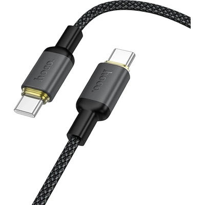 Hoco X128 Benefit USB-C / USB-C PD 60W rychlonabíjecí 1m černý