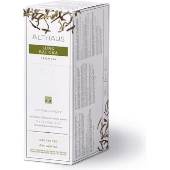 Althaus Зелен чай Althaus - Lung Bai Cha Grand-Packs 15x4g