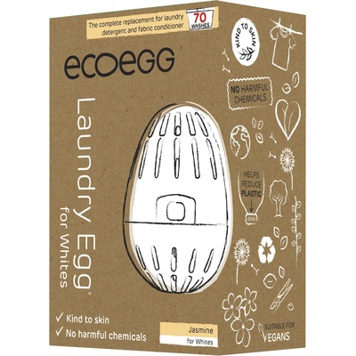 Ecoegg Vajíčko na praní bílého prádla Jasmín 70 praní