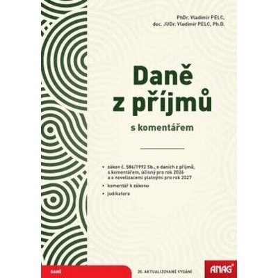 Daně z příjmů s komentářem 2026