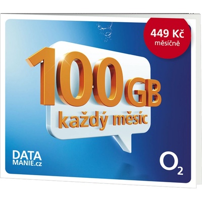o2 GO Datamanie 100GB SMALLPGO.0DZ60