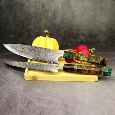 Chefsblade Кухненски нож Chefsblade - стомана VG10 ламинат дамаск - Chef - 20, 5см