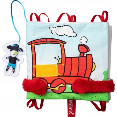 Hencz Toys mäkká senzorická knižka Vláčik