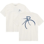 DEDICATED Мъжка тениска DEDICATED T-Shirt Stockholm Painted Side Bike T-shirt - Off-White (217-0111-0212)