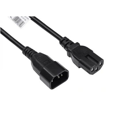 Akyga Захранващ кабел Akyga C14 / C15 1, 8 м AK-UP-06 (AK-UP-06)