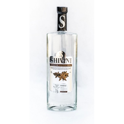 SHIVINI ANISETTE STRONG 40% 0,05 l (čistá fľaša)